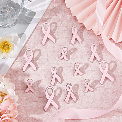 12Pcs 3 Styles Awareness Ribbon Theme Enamel Pins&nbsp;JEWB-FH0002-18