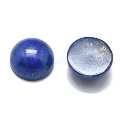 天然石ラピスラズリカボション  半円/ドーム  10x5mm&nbsp;G-O185-01A-04