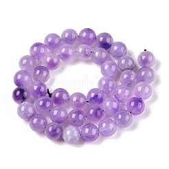 Dyed Natural White Jade Beads Strands&nbsp;G-T138-10mm-210-11