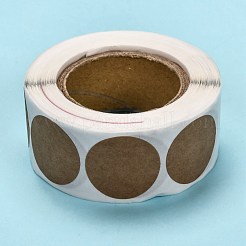 自己接着クラフト紙ラベルタグステッカー  フラットラウンド  ペルー  25mm  500PCS /ロールについて&nbsp;DIY-WH0083-C02