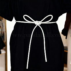 Round PU Leather Cord Tie Knot Belts for Dress&nbsp;DIY-WH20007-802A-01