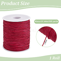 1 Roll 100 Yards Round Nylon Braided Thread&nbsp;NWIR-PH0002-22A