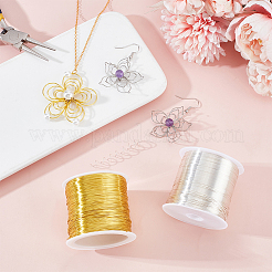 2 Rolls 2 Colors Copper Wire&nbsp;OCOR-ME0001-29