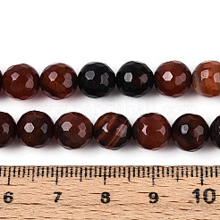 Natural Agate(Dyed & Heated) Beads Strands&nbsp;G-T139-8mm-88D