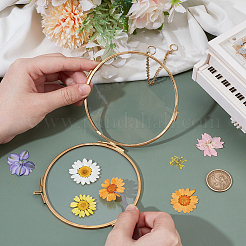Brass Hanging Photo Frames&nbsp;DIY-WH0888-609D