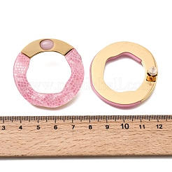 304 Stainless Steel & Acrylic Stud Earrings for Women&nbsp;EJEW-A164-07G