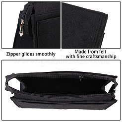 Rectangle Felt Purse Organizer Insert&nbsp;DIY-CO0001-11B-02