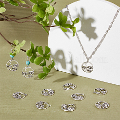 60Pcs Tibetan Style Alloy Pendants&nbsp;FIND-SC0025-26