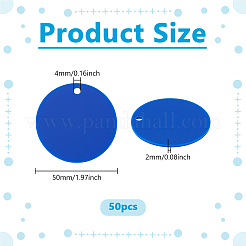 Opaque Acrylic Pendants&nbsp;SACR-WH0006-32C-01