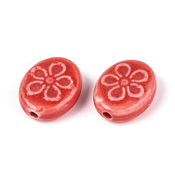 Handmade Porcelain Ceramic Beads&nbsp;PORC-T134-21C