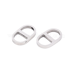 304 Stainless Steel Connector Charms&nbsp;STAS-ZX045-06P