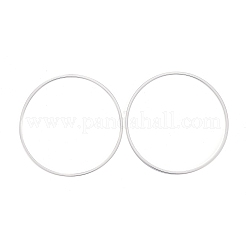Brass Linking Rings&nbsp;KK-Y003-03L-S-A