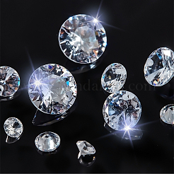150Pcs 5 Style Cubic Zirconia Pointed Back Charms&nbsp;ZIRC-PH0001-35