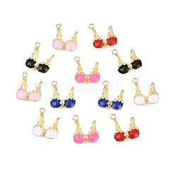 Alloy Enamel Pendants&nbsp;FIND-B062-15G