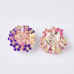 PVC Paillette Cabochons&nbsp;FIND-S321-01B