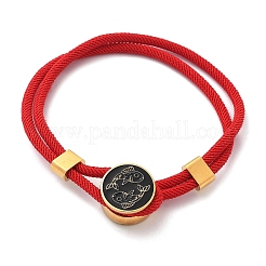 Constellation Nylon Cords Multi-strand Bracelets&nbsp;BJEW-U016-01B-01