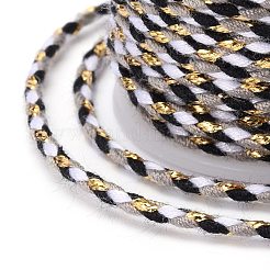 4-Ply Polycotton Cord with Metallic Thread&nbsp;OCOR-Z003-D38