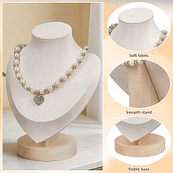 6Pcs 4 Styles VelvetJewelry Display Stand Sets&nbsp;NDIS-DR0001-03