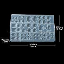 DIY Silicone Cabochon Molds&nbsp;DIY-YWC0005-02
