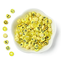 200Pcs Opaque Acrylic Beads&nbsp;MACR-FS0001-87