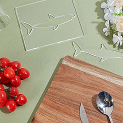 Transparent Acrylic Templates&nbsp;DIY-WH0671-088C