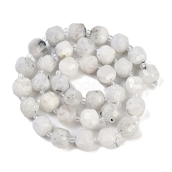 Natural Rainbow Moonstone Beads Strands&nbsp;G-B125-O10-01