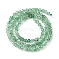 Natural Green Strawberry Quartz Beads Strands&nbsp;G-Z034-A02-03