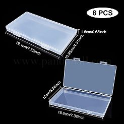 Transparent Plastic Bead Containers&nbsp;CON-FH0001-21B