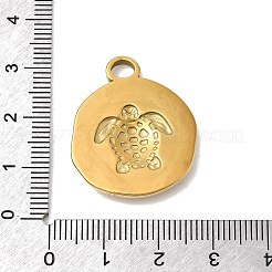 Marine Organism Theme 304 Stainless Steel Pendants&nbsp;STAS-Z179-40G-02