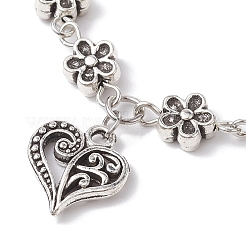 Tibetan Style Alloy Charm Bracelets&nbsp;BJEW-JB10096-01