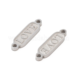 Tarnish Resistant 304 Stainless Steel Connector Charms&nbsp;STAS-Z078-19P