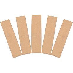 クラフト紙のボール紙ジュエリーボックス  ブレスレットボックス  長方形  バリーウッド  170x40x25mm&nbsp;CBOX-WH0001-C01