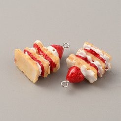 Opaque Resin Pendants&nbsp;RESI-CJC0020-10