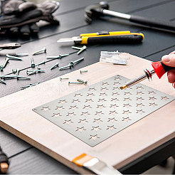 Star 201 Stainless Steel Cutting Dies Stencils&nbsp;DIY-WH0002-52
