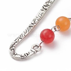 Tibetan Style Alloy Bookmarks for Halloween's Day&nbsp;AJEW-JK00165-01