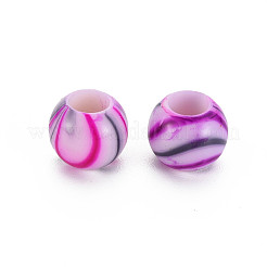Opaque Acrylic European Beads&nbsp;MACR-S308-07A