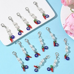 30Pcs Handmade Lampwork Pendant Decorations&nbsp;HJEW-YW00292