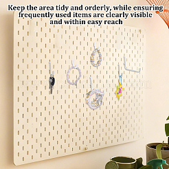 32Pcs 4 Styles Plastic & Steel Pegboard Hooks Sets&nbsp;FIND-NB0007-32