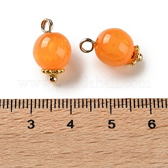 Alloy Resin Pendants&nbsp;FIND-Z121-01G-04