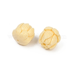 Synthetic Coral Carved Beads&nbsp;CORA-S025-01