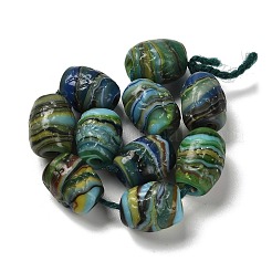 Handmade Lampwork Beads Strands&nbsp;LAMP-C016-01B