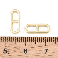 304ステンレススチールチャーム  数字の8が付いた楕円形のチャーム  ラックめっき  長持ちメッキ  ゴールドカラー  13x5x1.5mm  穴：2.5x4mm&nbsp;SA-CBA76DA-04G