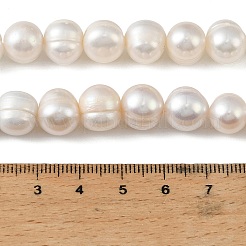 Natural Cultured Freshwater Pearl Beads Strands&nbsp;PEAR-L034-18D