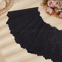 3Yards Cotton Embroidery Flower Pattern Ribbon&nbsp;OCOR-MA0001-83A