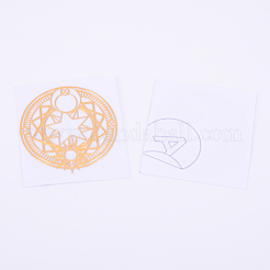 Self Adhesive Brass Stickers&nbsp;DIY-TAC0005-38A-6.8cm