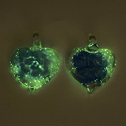 Luminous Handmade Lampwork Pendants&nbsp;LAMP-S189-04-B
