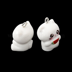 Opaque Resin Pendants&nbsp;RE-CBAD0A2-11P