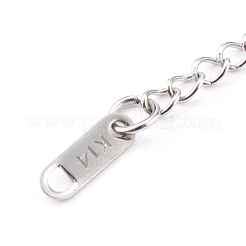 Tarnish Resistant 304 Stainless Steel Chain Extender&nbsp;FIND-JF00088-02