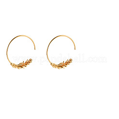 Brass Stud Earrings for Women&nbsp;WGD7860-01