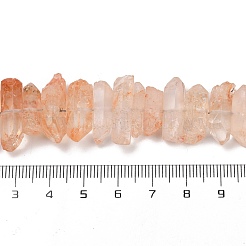 Natural Crackle Quartz Beads Strands&nbsp;G-R012-B06-01